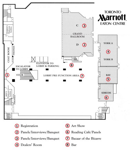 Toronto Marriott Layout