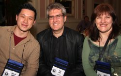 Vincent Chong, Paul Kane and Marie O'Regan